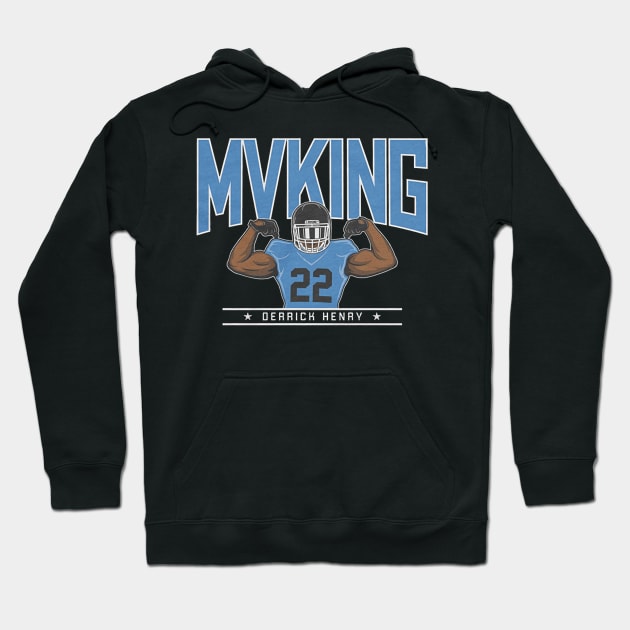 Derrick Henry MVking Hoodie by Chunta_Design